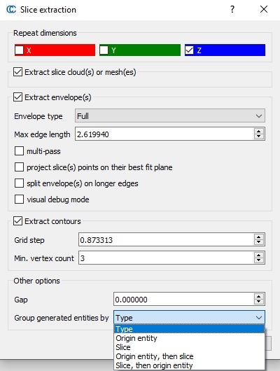 Cross Section - CloudCompareWiki