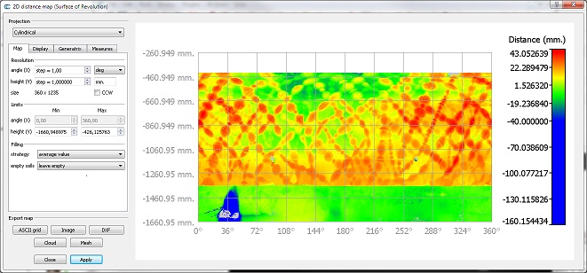 [qSRA] cylindrical map